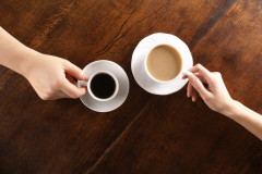 Concept of Love and Coffee