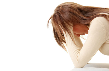 Female with Depression