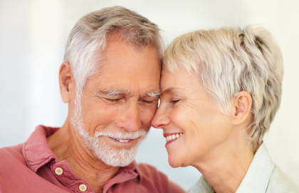 Older Couple Enjoying a Glass of Wine