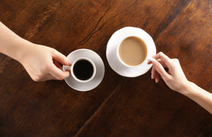 Concept of Love and Coffee