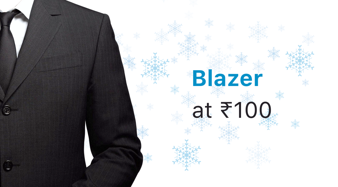 Blazer @ Rs. 100