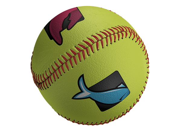 Editable Rotating Baseball - 27