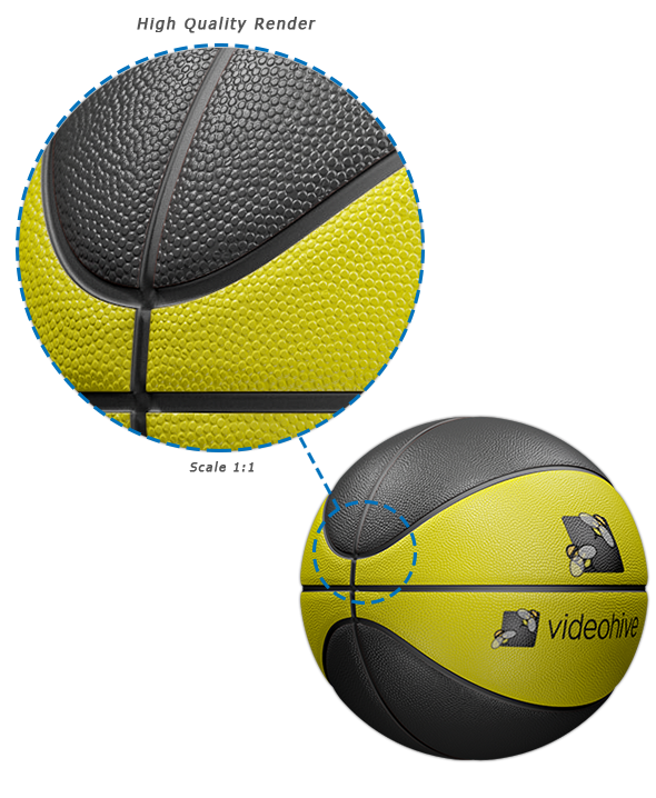 Editable Rotating Basketball - 26