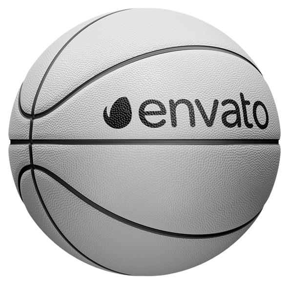 Editable Rotating Basketball - 34