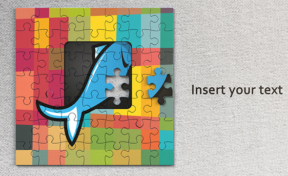 Jigsaw Puzzle Logo Reveal - 28