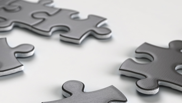 Jigsaw Puzzle Logo Reveal - 30