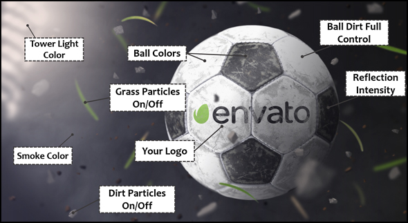 Soccer Ball Logo Reveals - 24