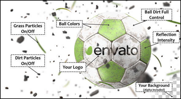 Soccer Ball Logo Reveals - 23