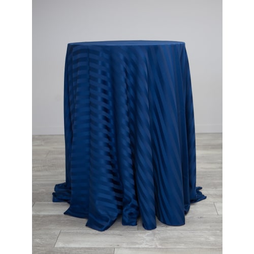Navy Stripe (120" Round Only)