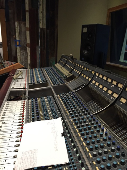 Custom 64-channel Neve 8068 being commissioned
