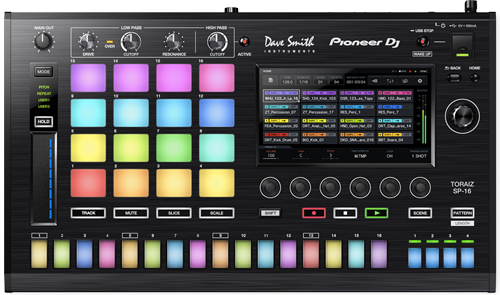 TORAIZ SP-16 sampler and step sequencer