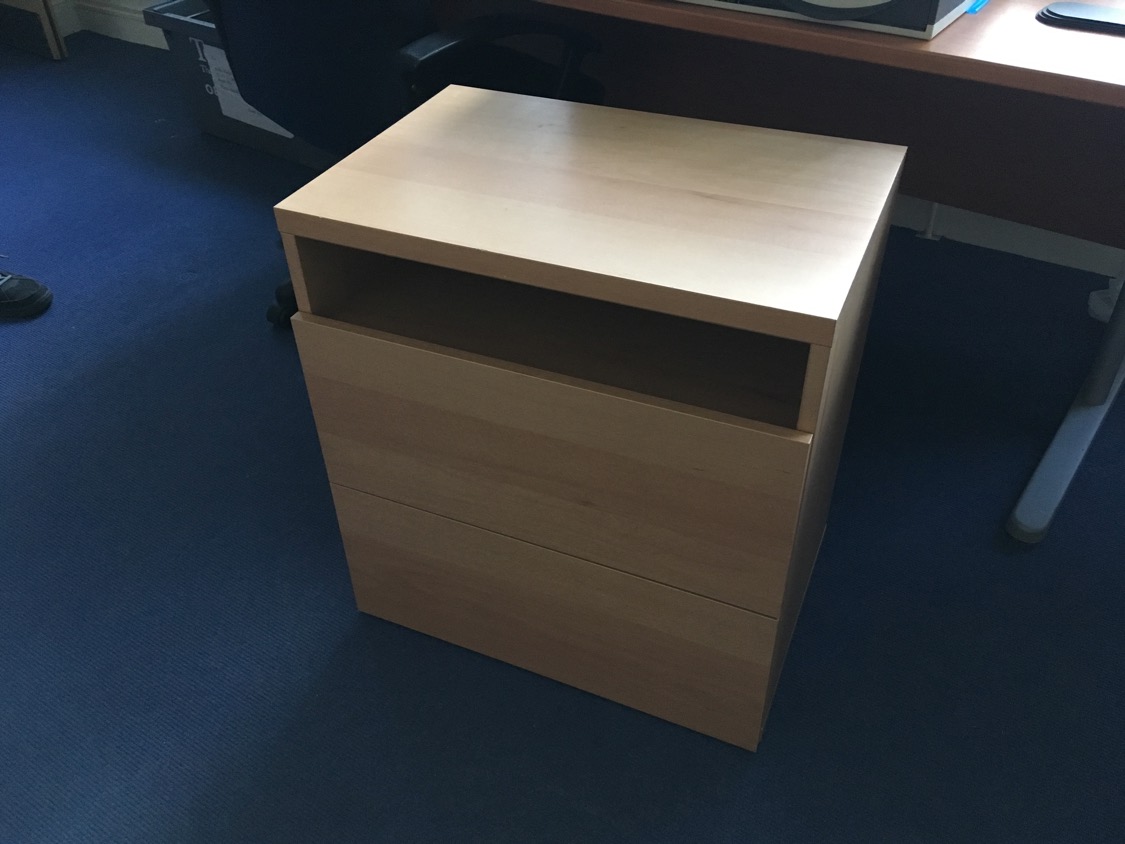 Small under desk with 2 drawers just £10 Item ID 5930