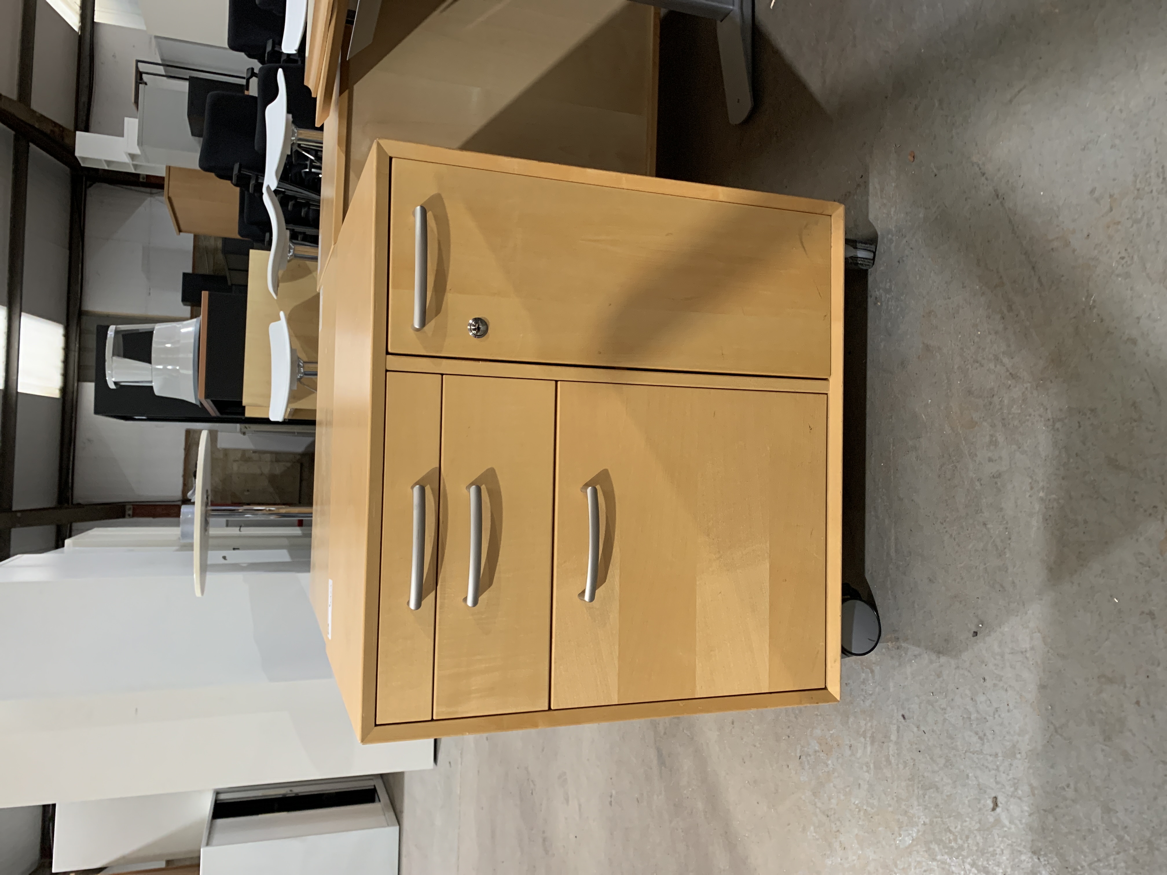 Storage on wheels x 8 Surplus office furniture and equipment