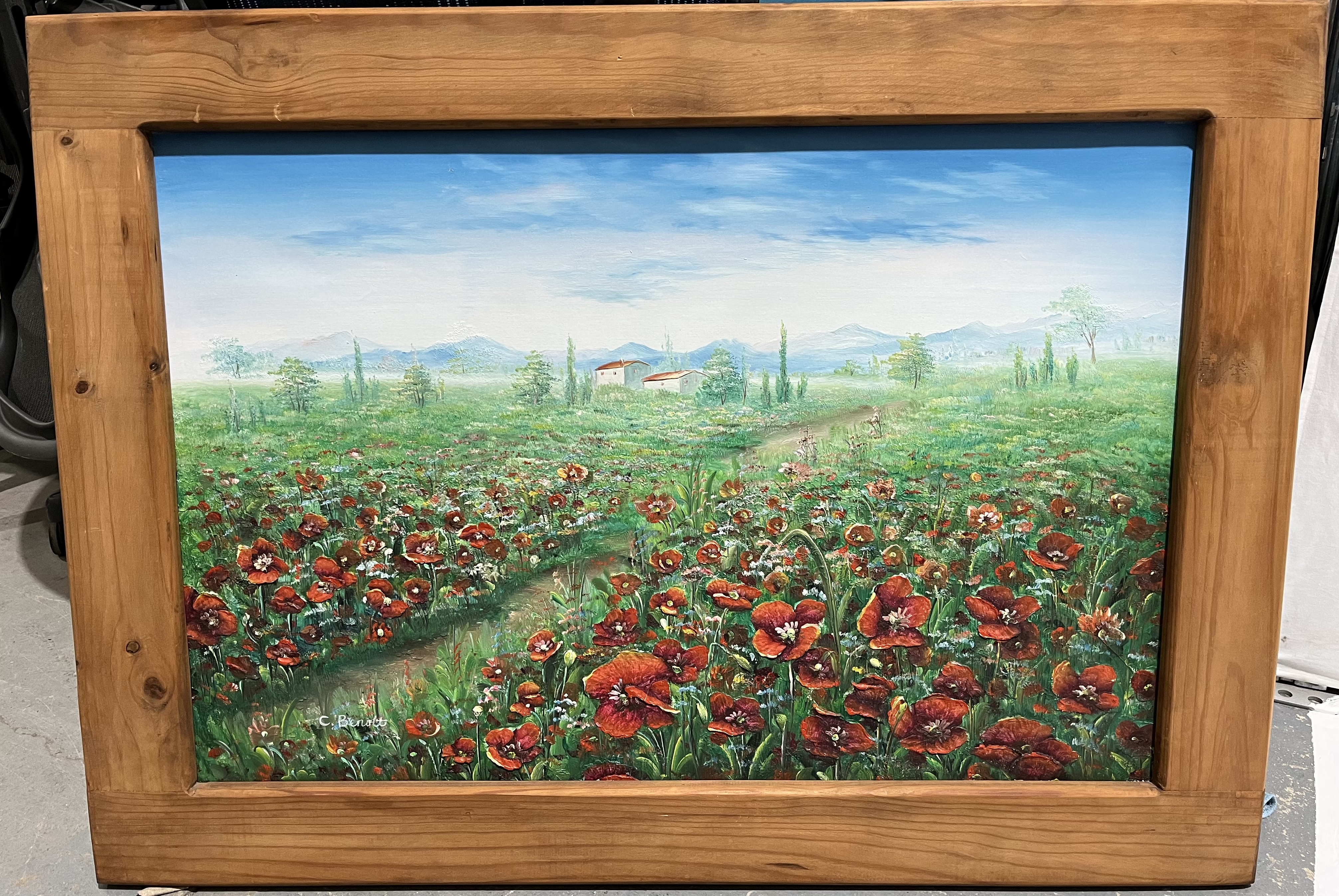 Poppy painting 2024
