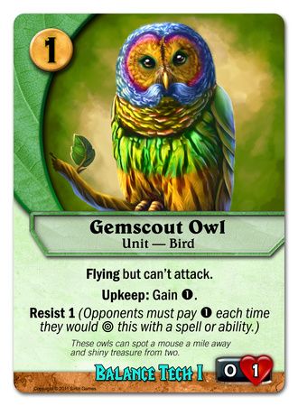 Gemscout Owl