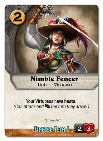 Nimble Fencer