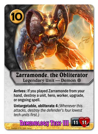 Zarramonde, the Obliterator