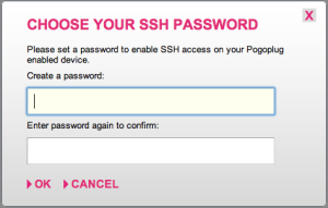 PogoPlug SSH Password