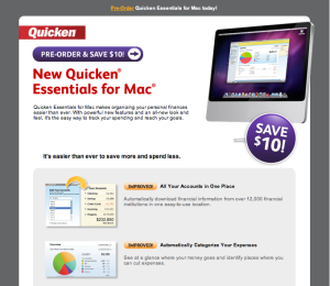 quicken home and business for mac 2010