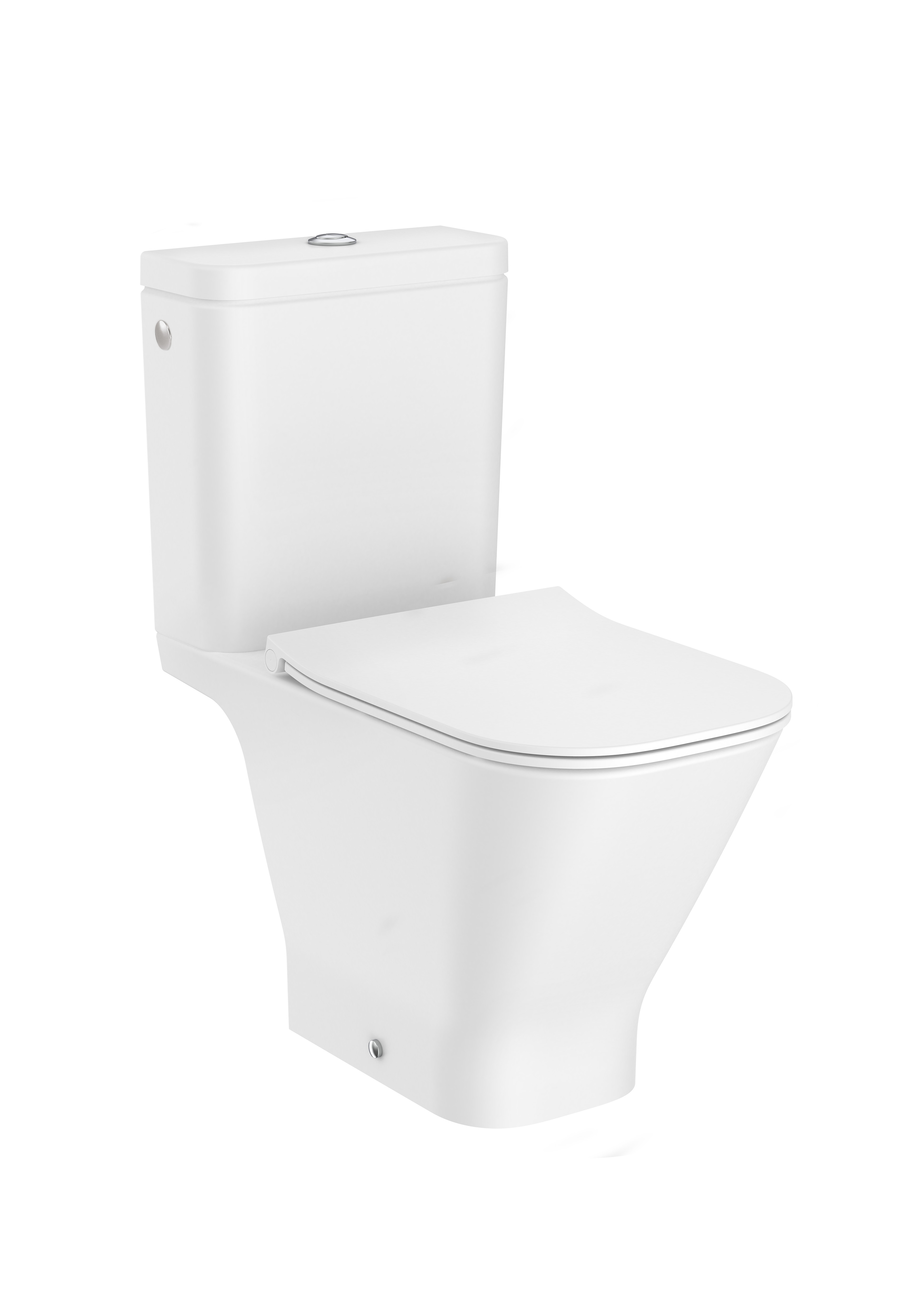 The gap square pack wc au sol rimless abattant slim silencio