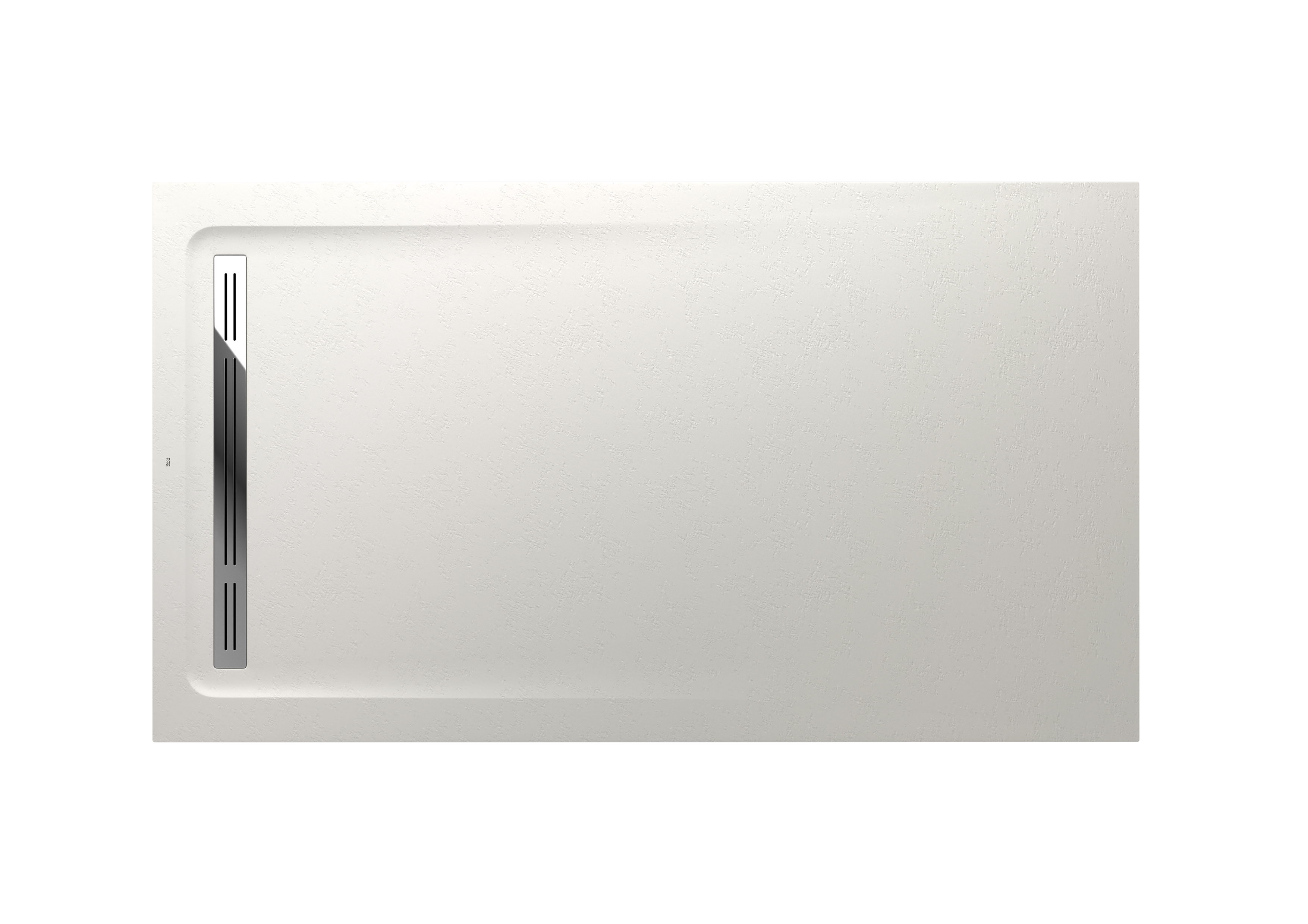 Aquos receveur en stonex avec vidage haut débit 1800x1000 beige