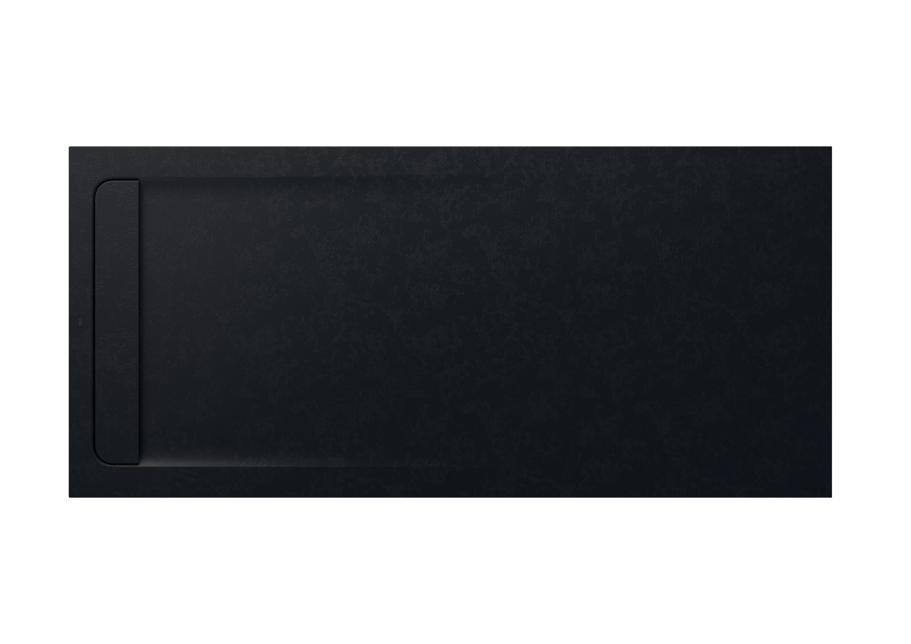 Aquos receveur en stonex avec vidage haut débit 2000x900 noir