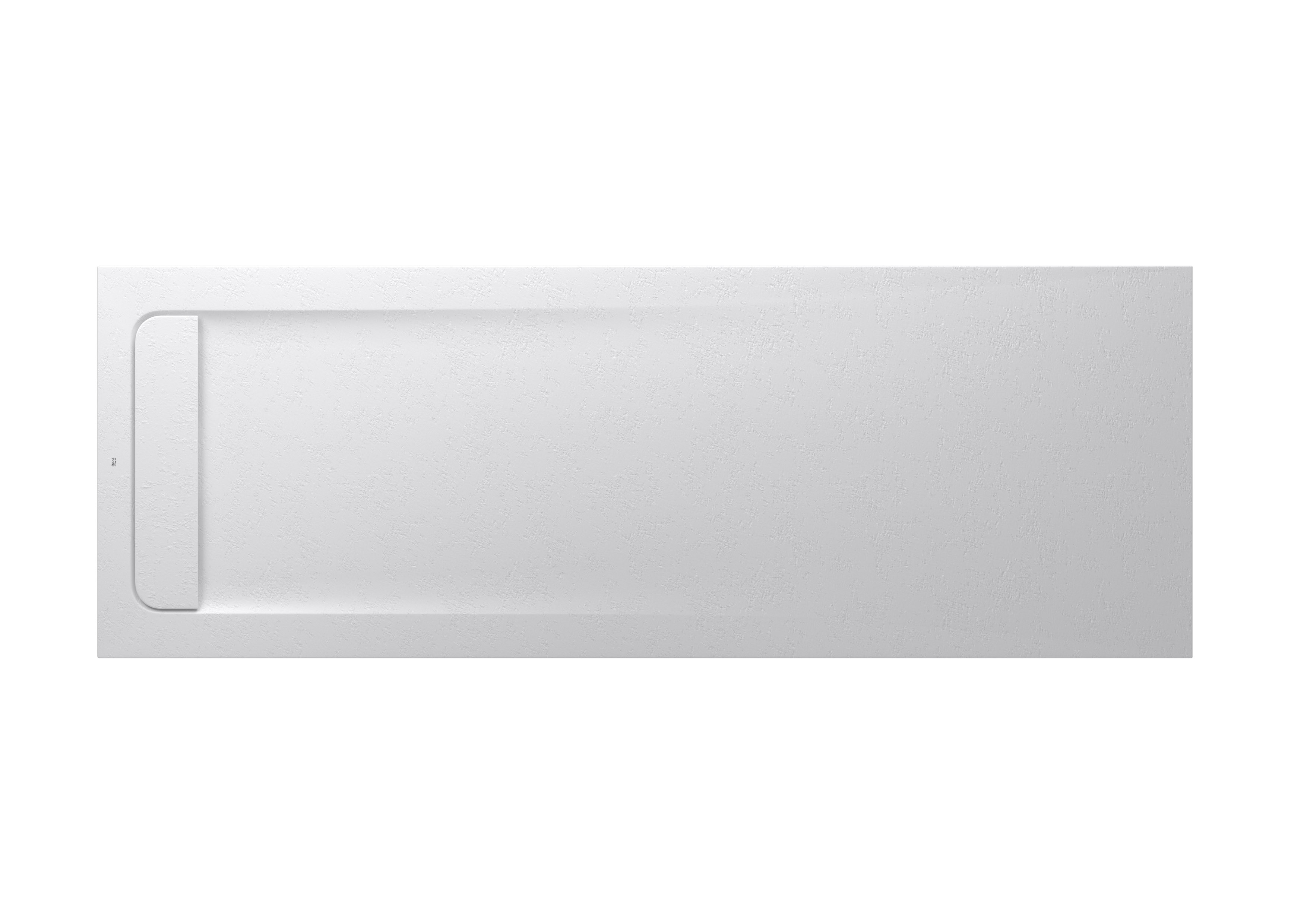 Aquos receveur en stonex avec vidage haut débit 2000x700 blanc