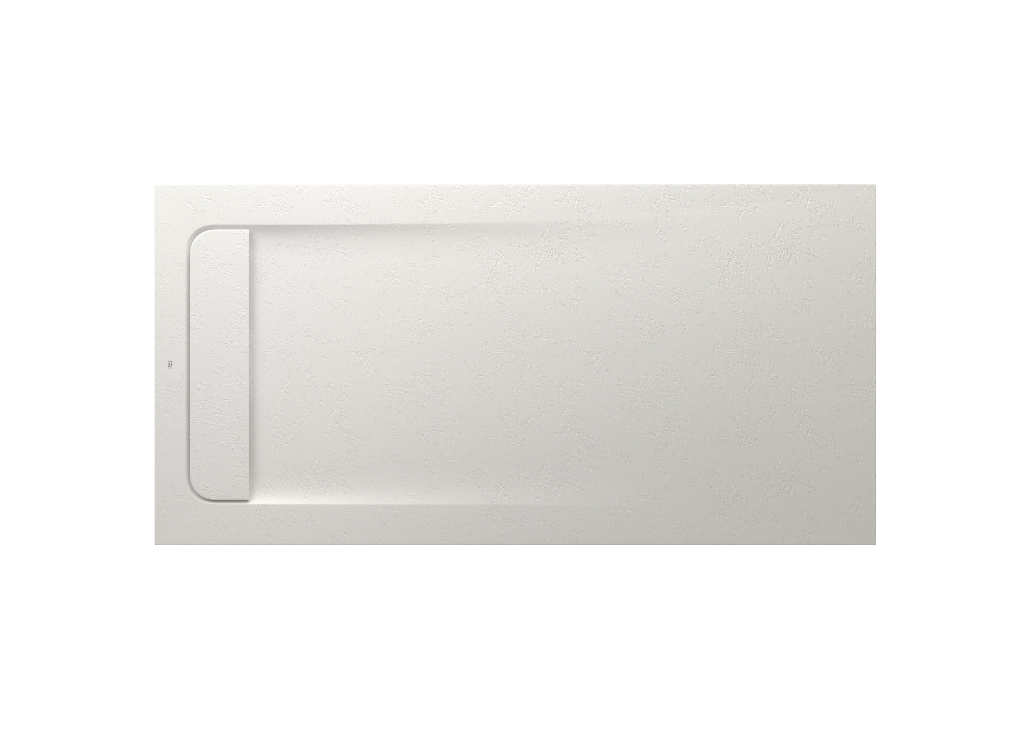 Aquos receveur en stonex avec vidage haut débit 1400x700 beige