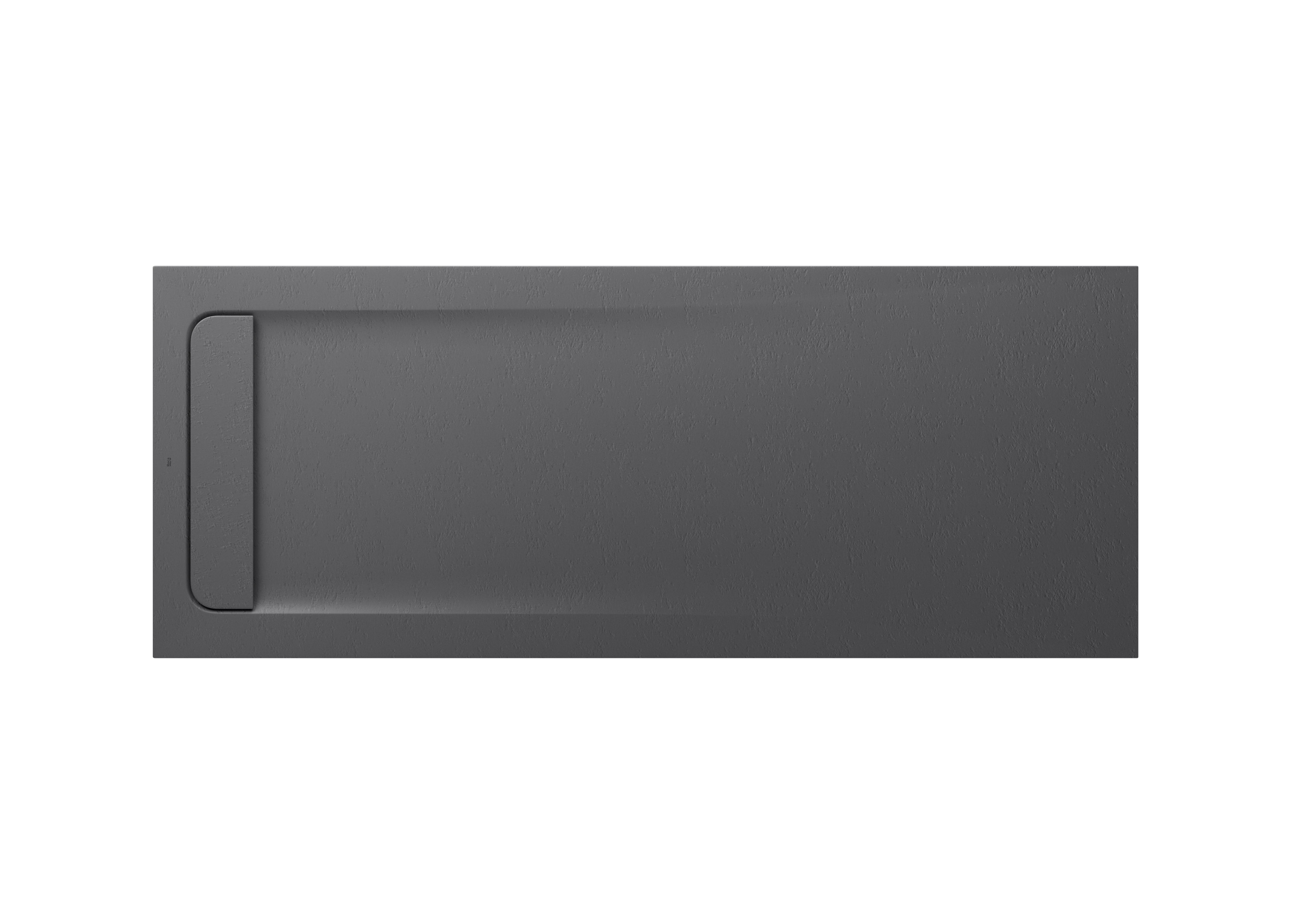 Aquos receveur en stonex avec vidage haut débit 1800x700 gris ardoise