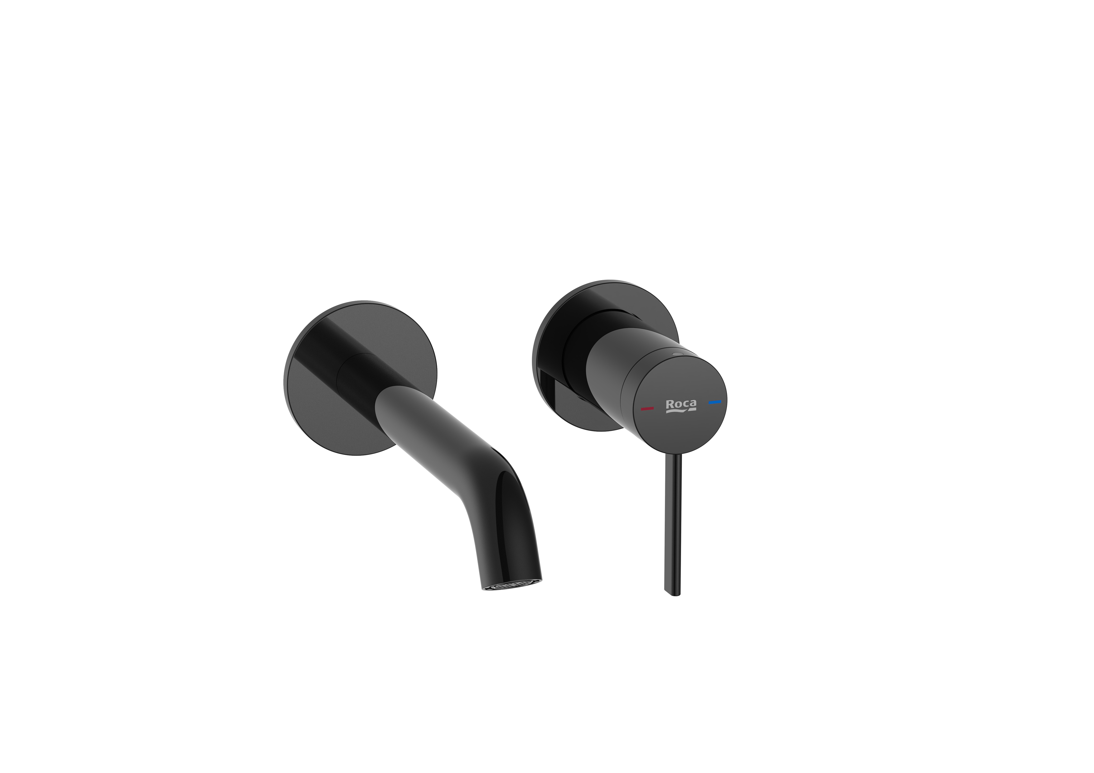 Ona mitigeur pour lavabo à encastrer titanium black