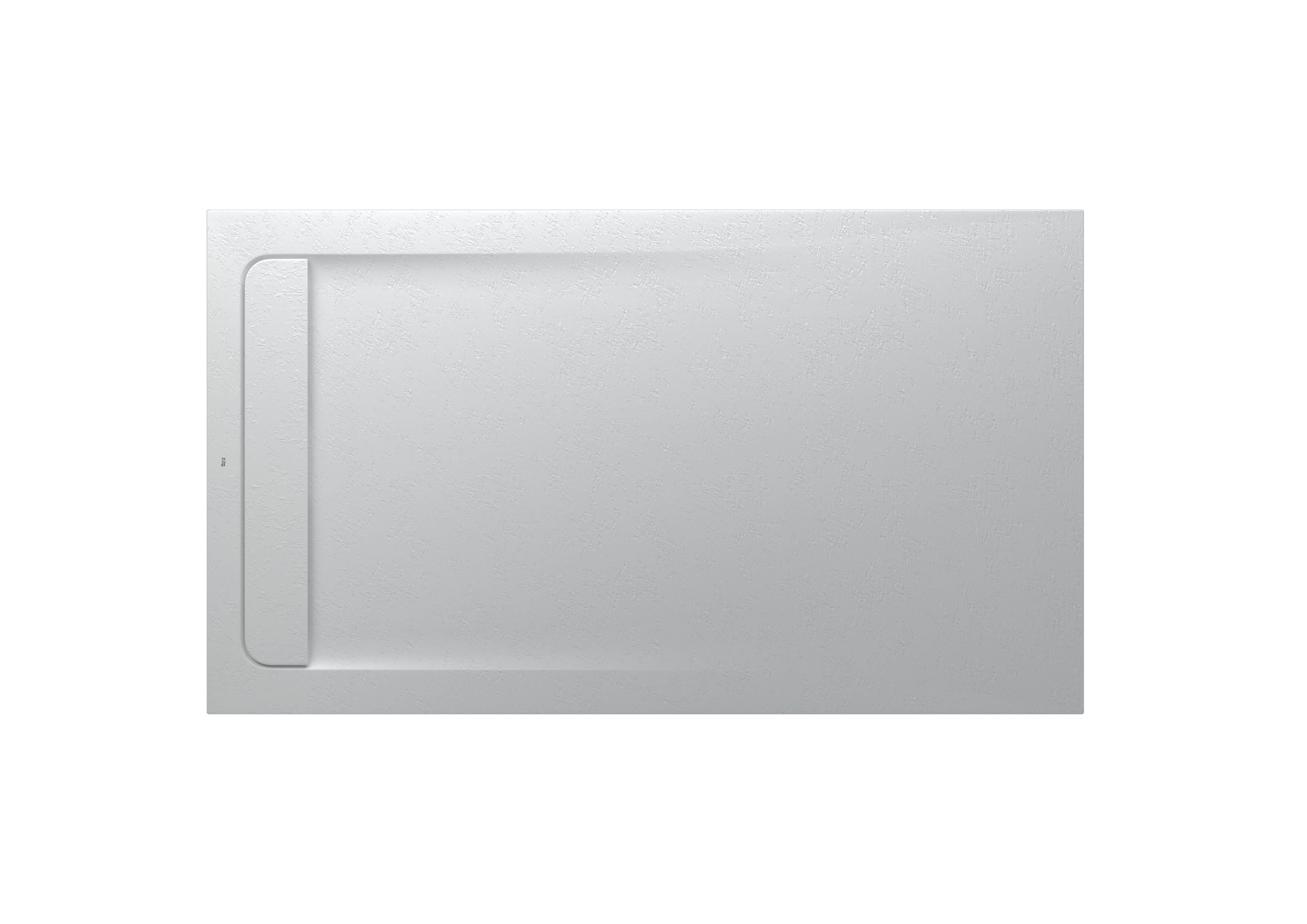 Aquos receveur en stonex avec vidage haut débit 1600x900 perle