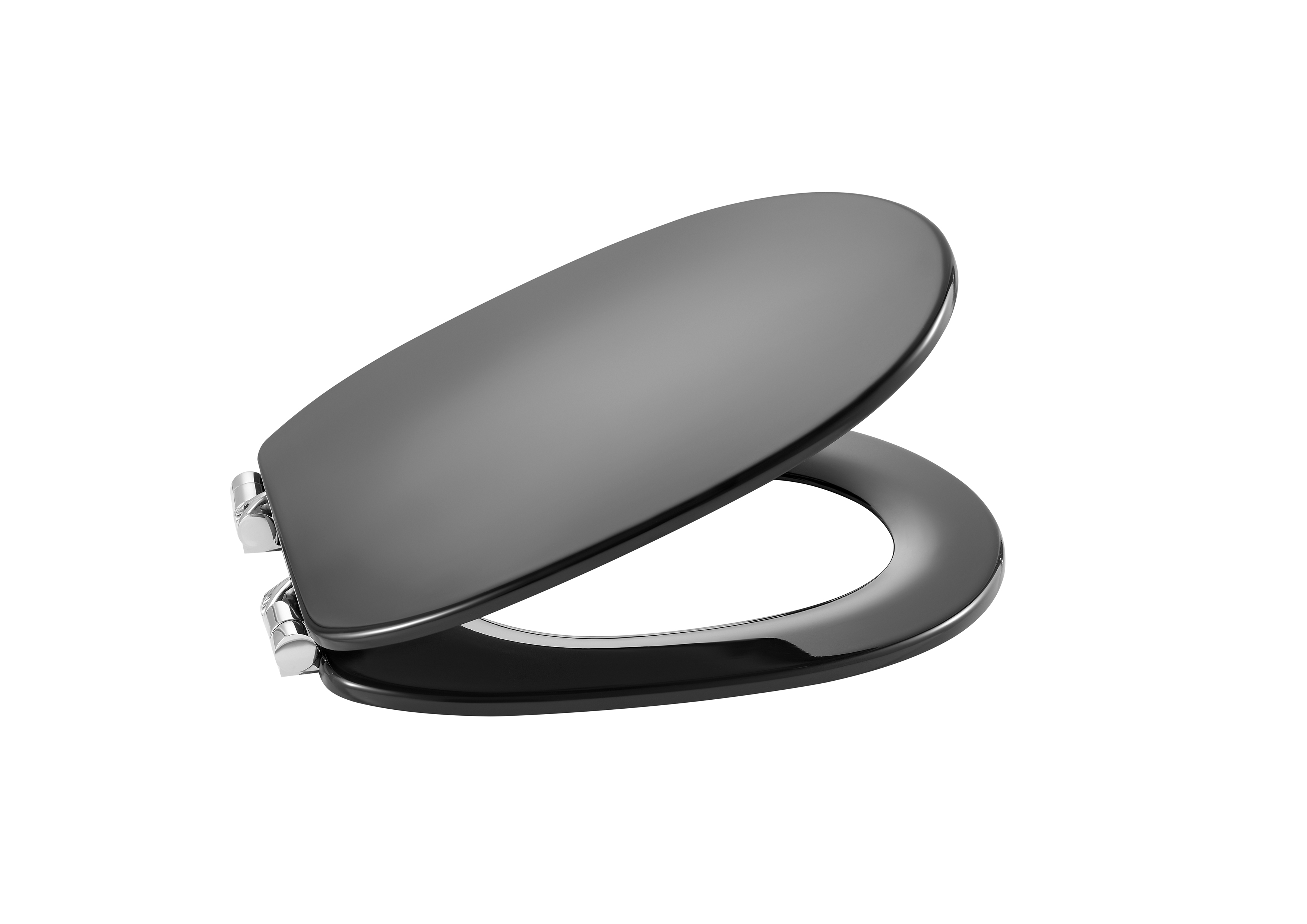 Carmen abattant double laqué frein de chute en supralit gris