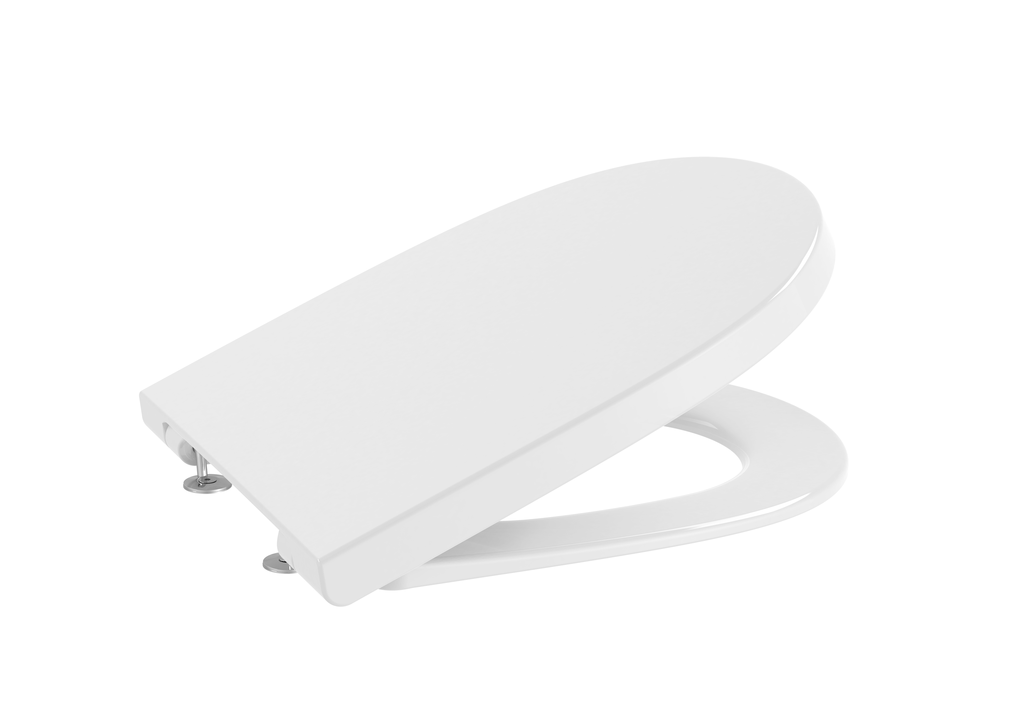 Meridian-n abatant dble wc blan