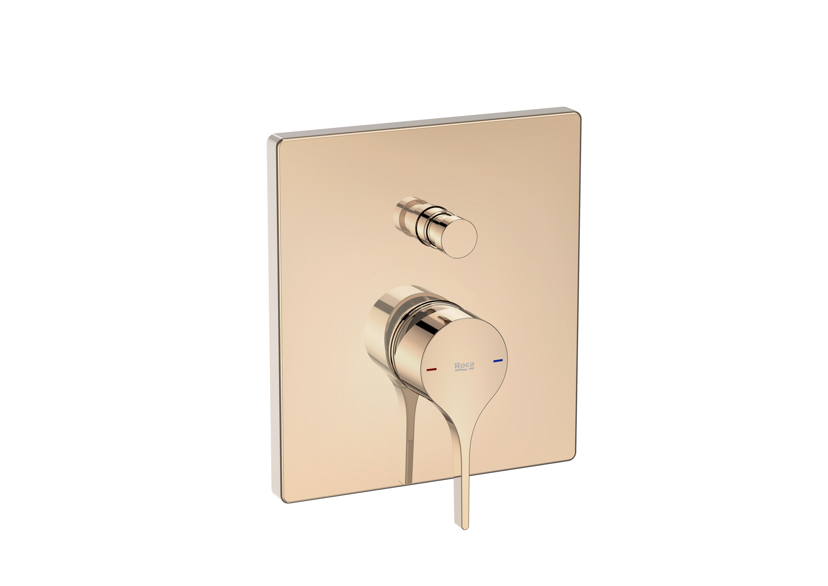 Insignia bd à encastrer 2 voies sur rocabox rose gold