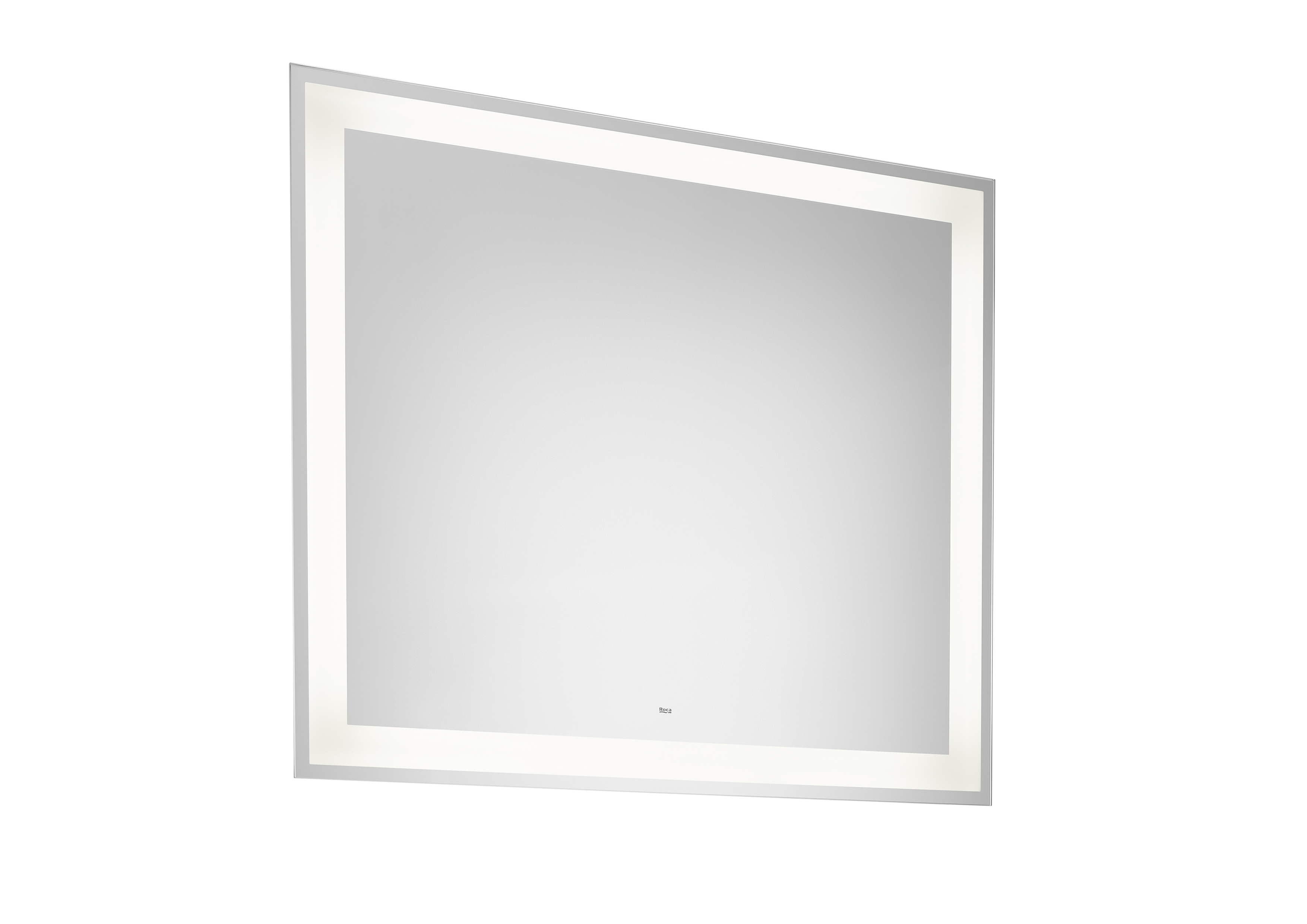 Iridia miroir rond ou rectangulaire avec entourage 800x700mm