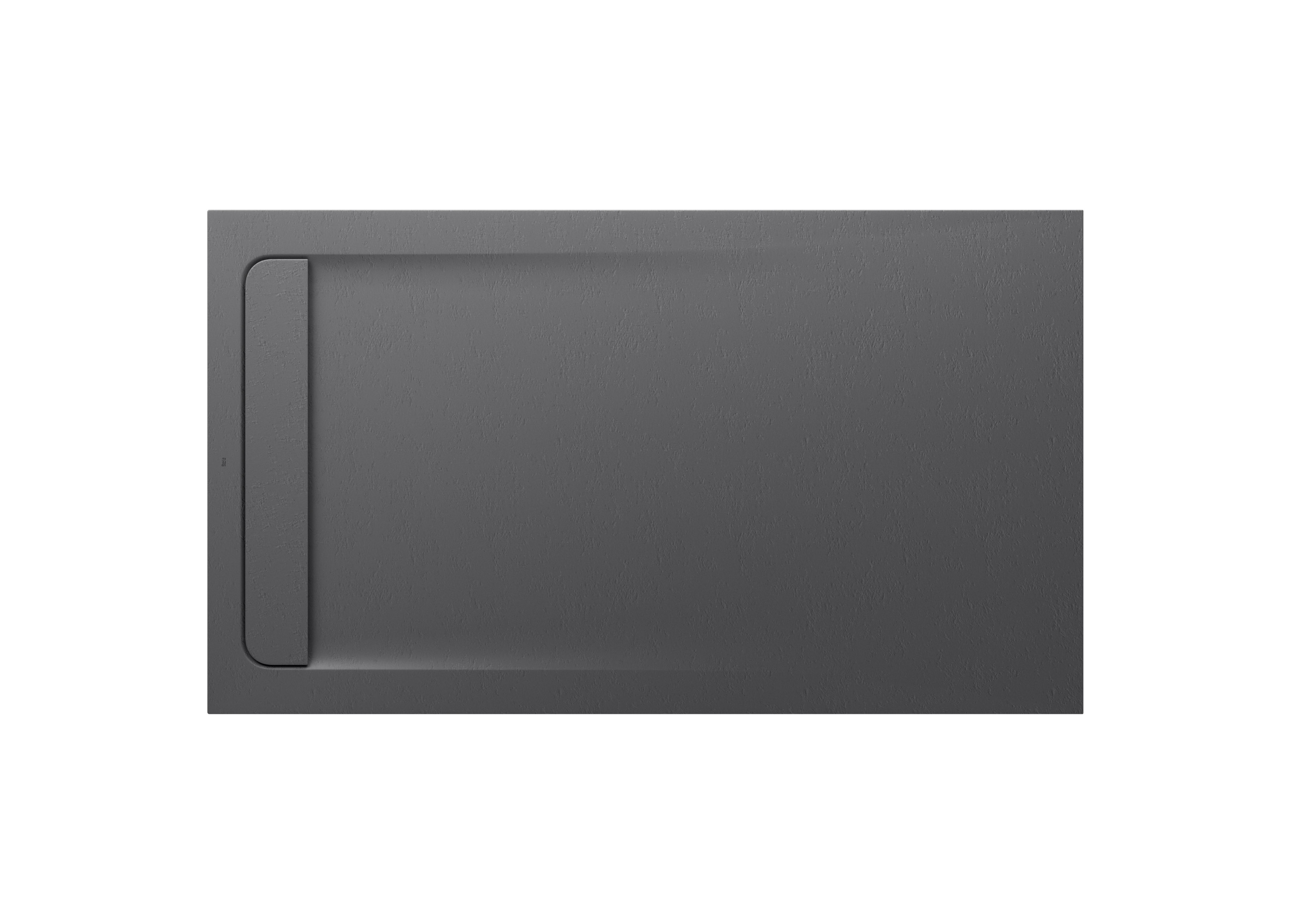 Aquos receveur en stonex avec vidage haut débit 1600x900 gris ardoise