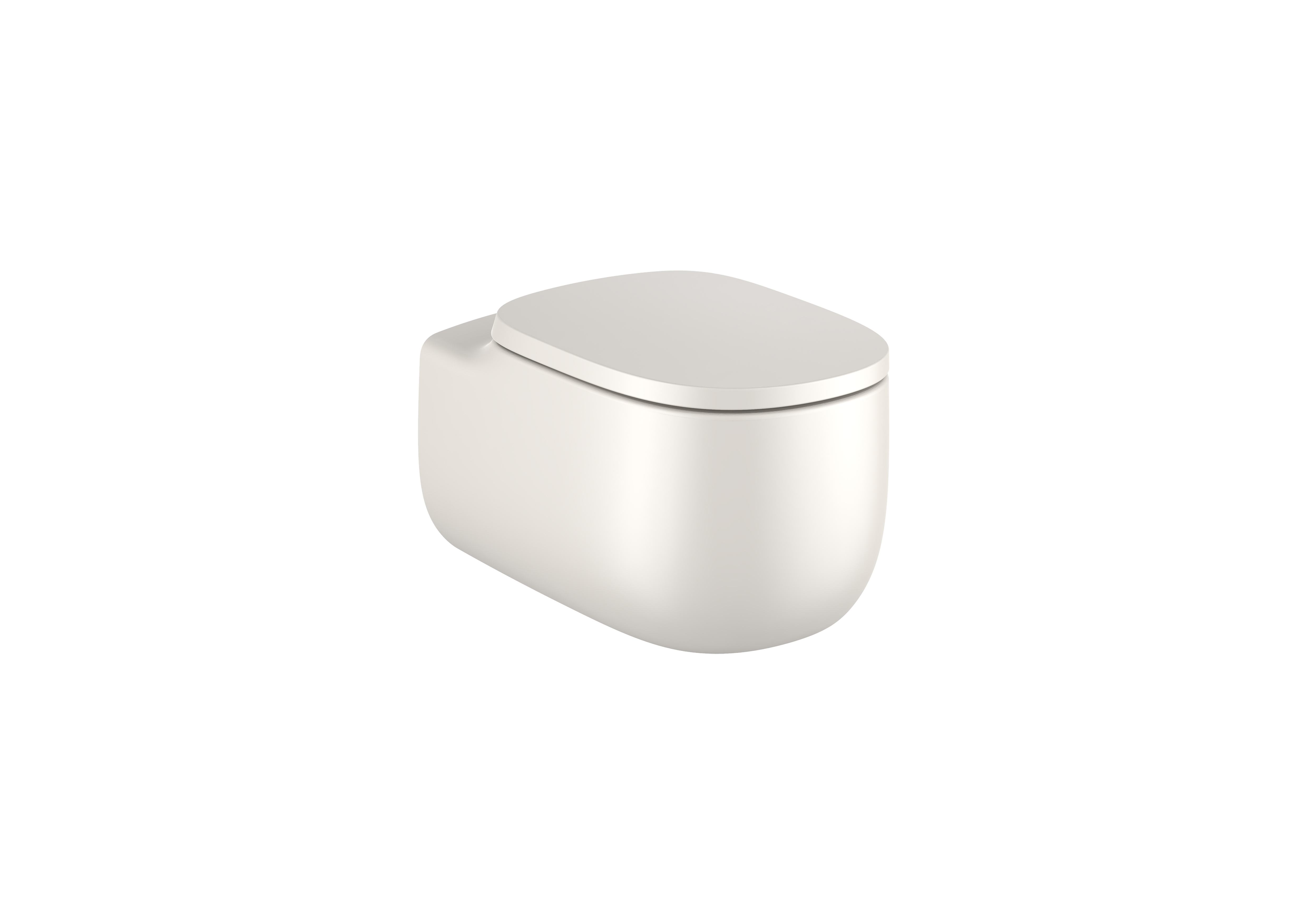Beyond cuvette de wc suspendue sans bride beige