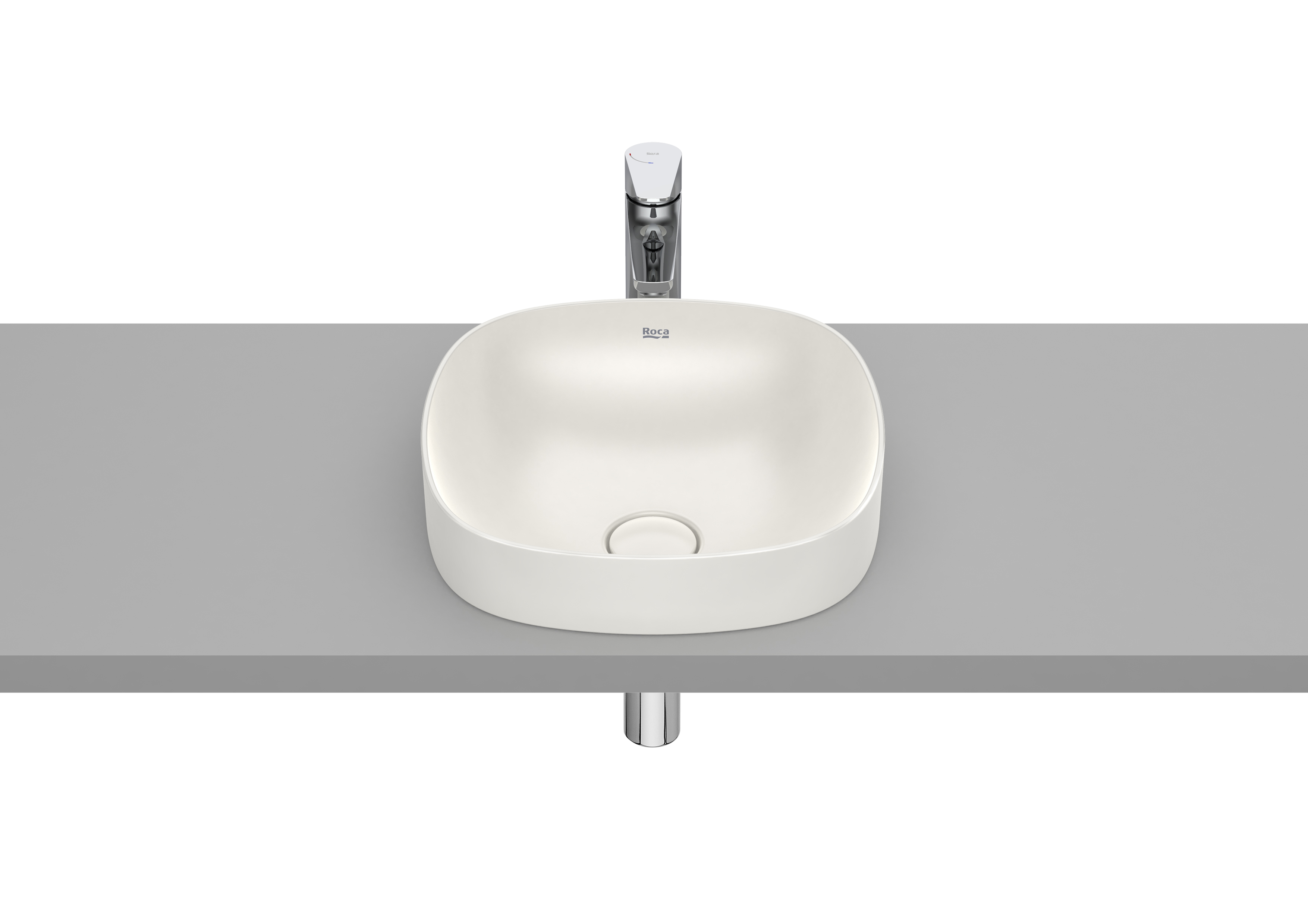 Inspira soft lavabo semi-enc 37 beige