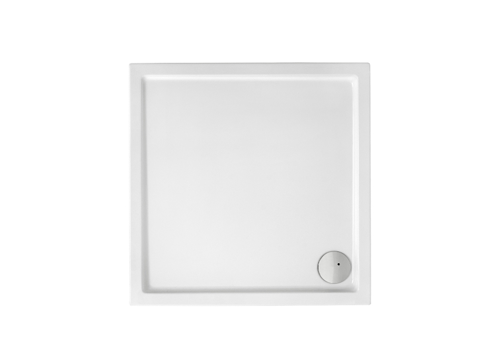 Granada receveur acrylique flat 80x80x4