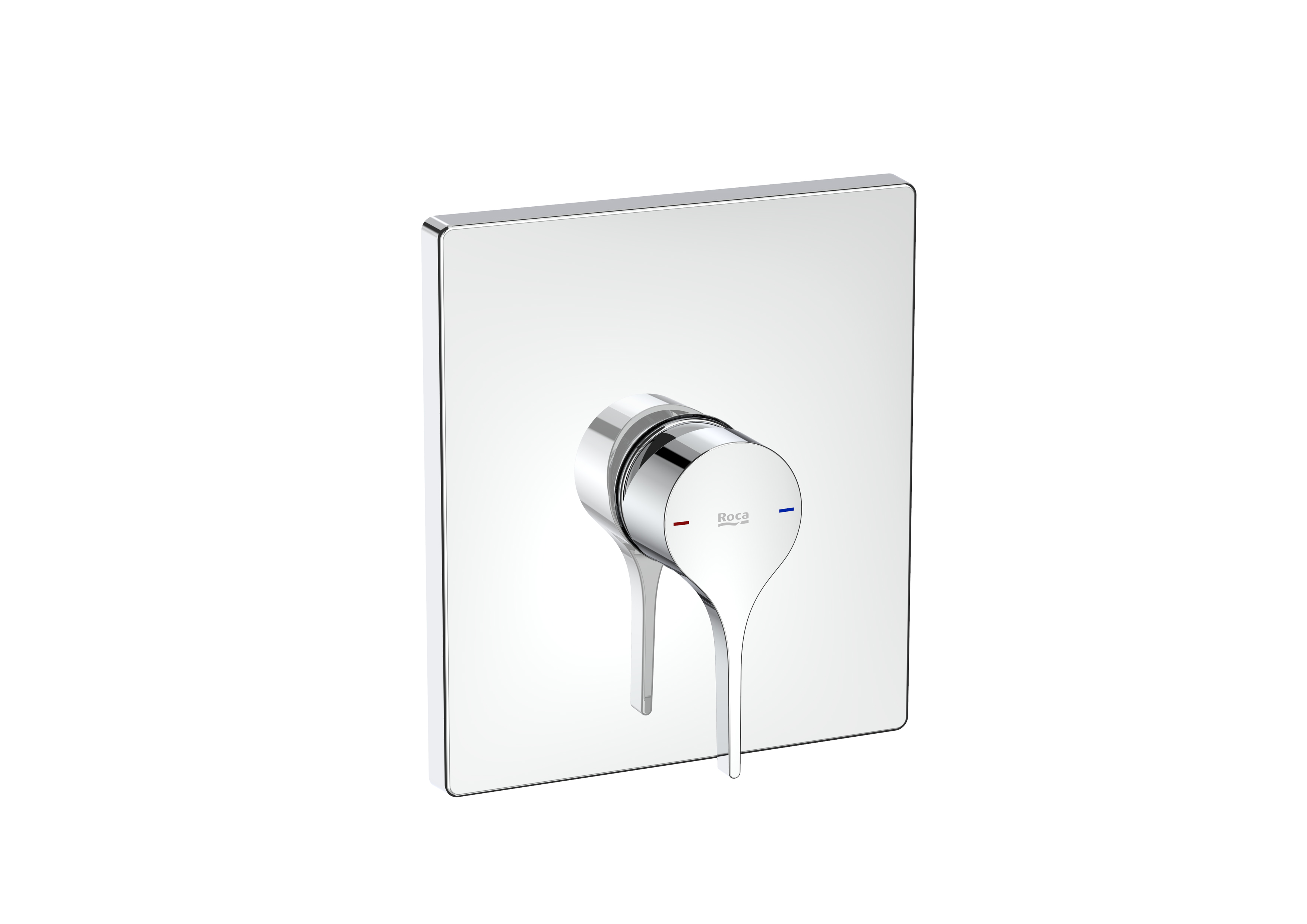 Insignia mitigeur de bain ou douche à encastrer 1 voie 1/2 sur rocabox chromé