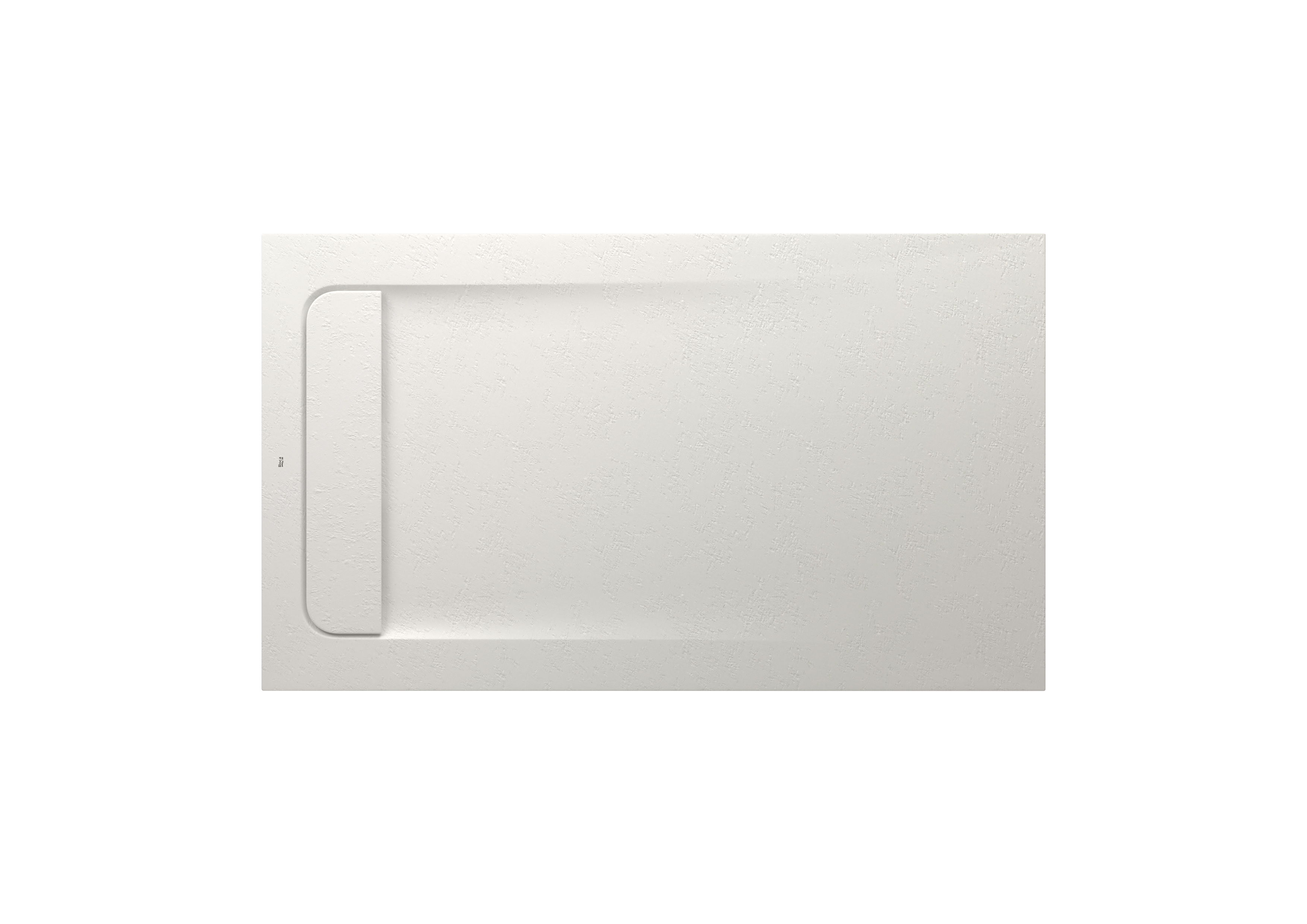 Aquos receveur en stonex avec vidage haut débit 1000x700 beige