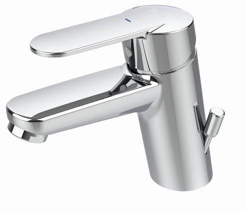 Victoria-l mitigeur lavabo tirette latérale, vidage automatique laiton nf Victoria-l mitigeur lavabo tirette latérale, vidage automatique laiton nf