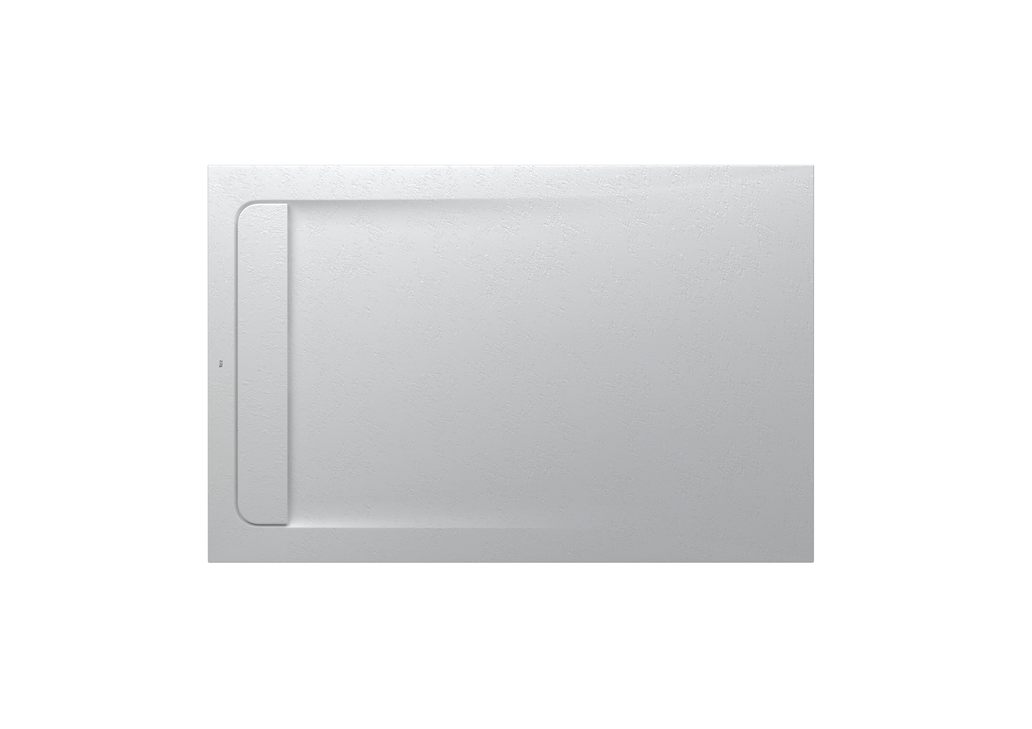 Aquos receveur en stonex avec vidage haut débit 1400x900 perle