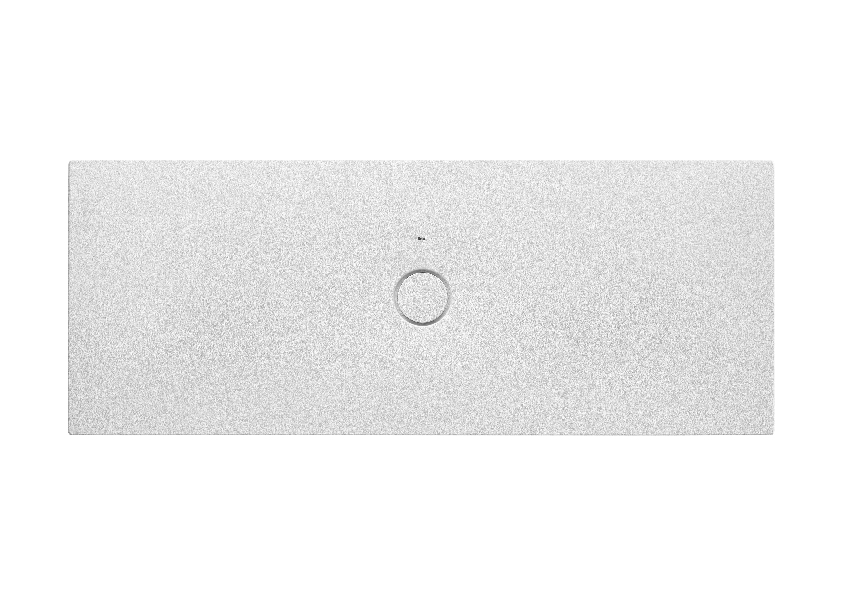 Cratos receveur extra-plat en senceramic avec vidage ø90 1800x700x35 b