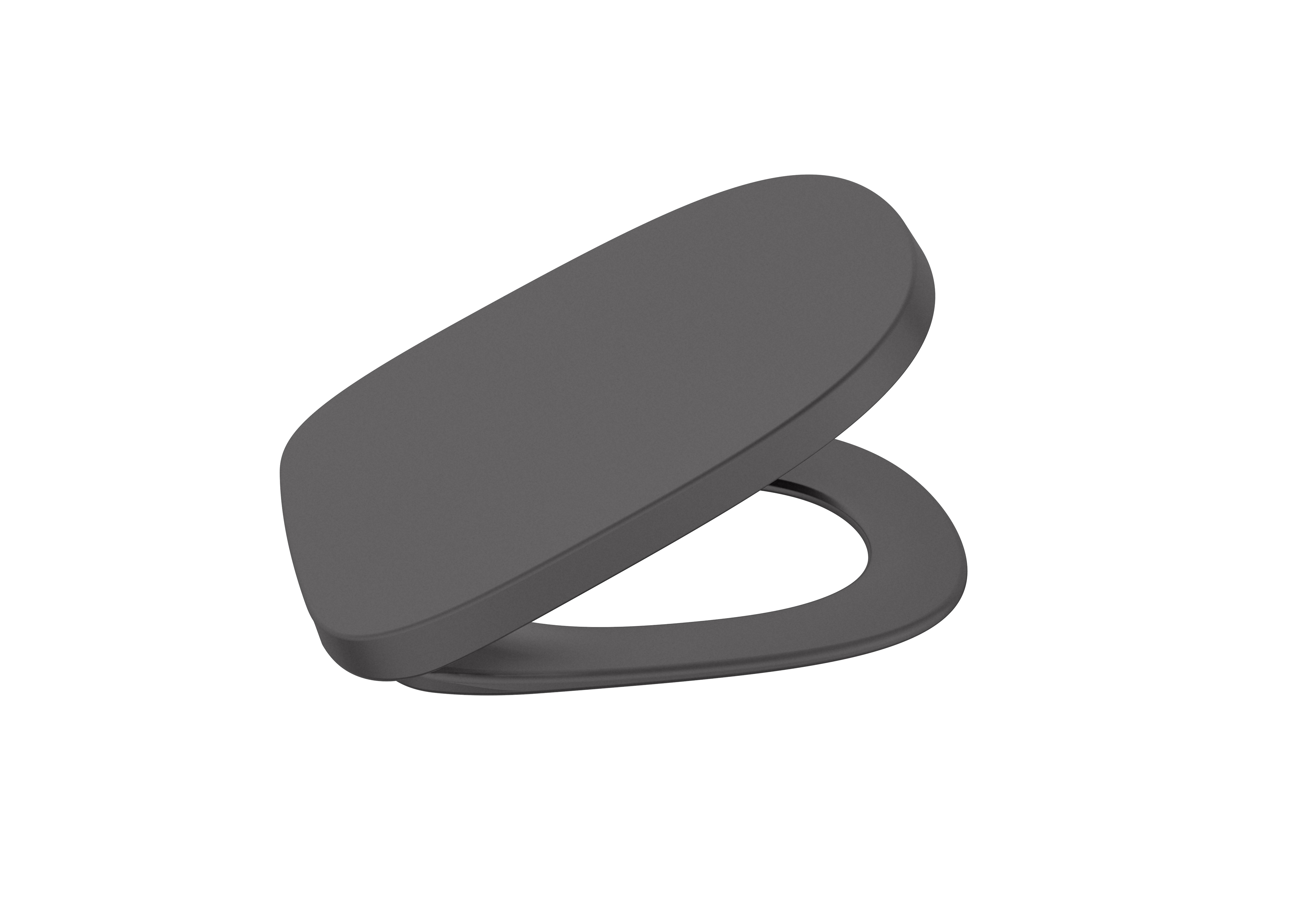 Beyond abattant double laqué frein de chute en supralit onyx