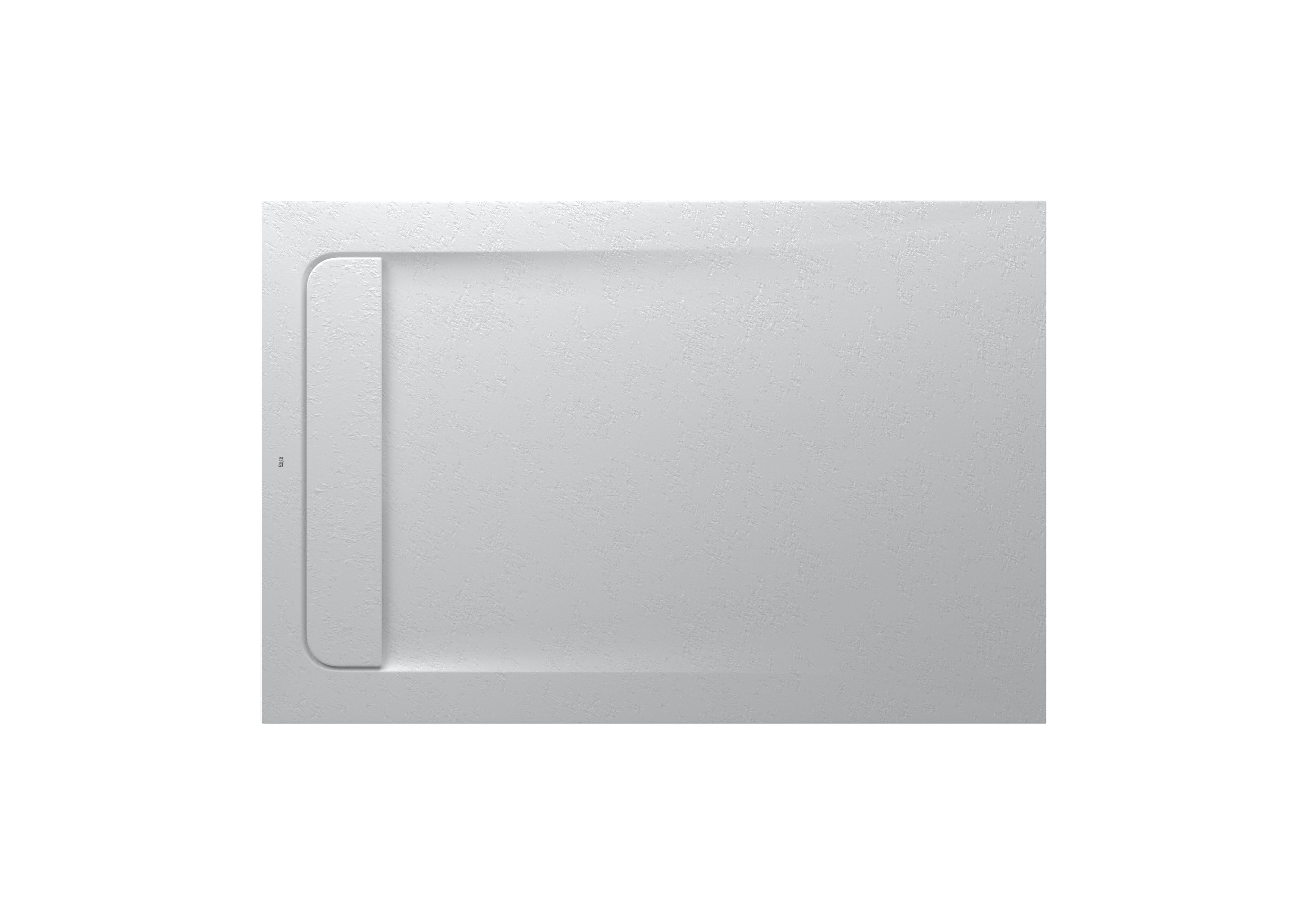 Aquos receveur en stonex avec vidage haut débit 1200x800 perle