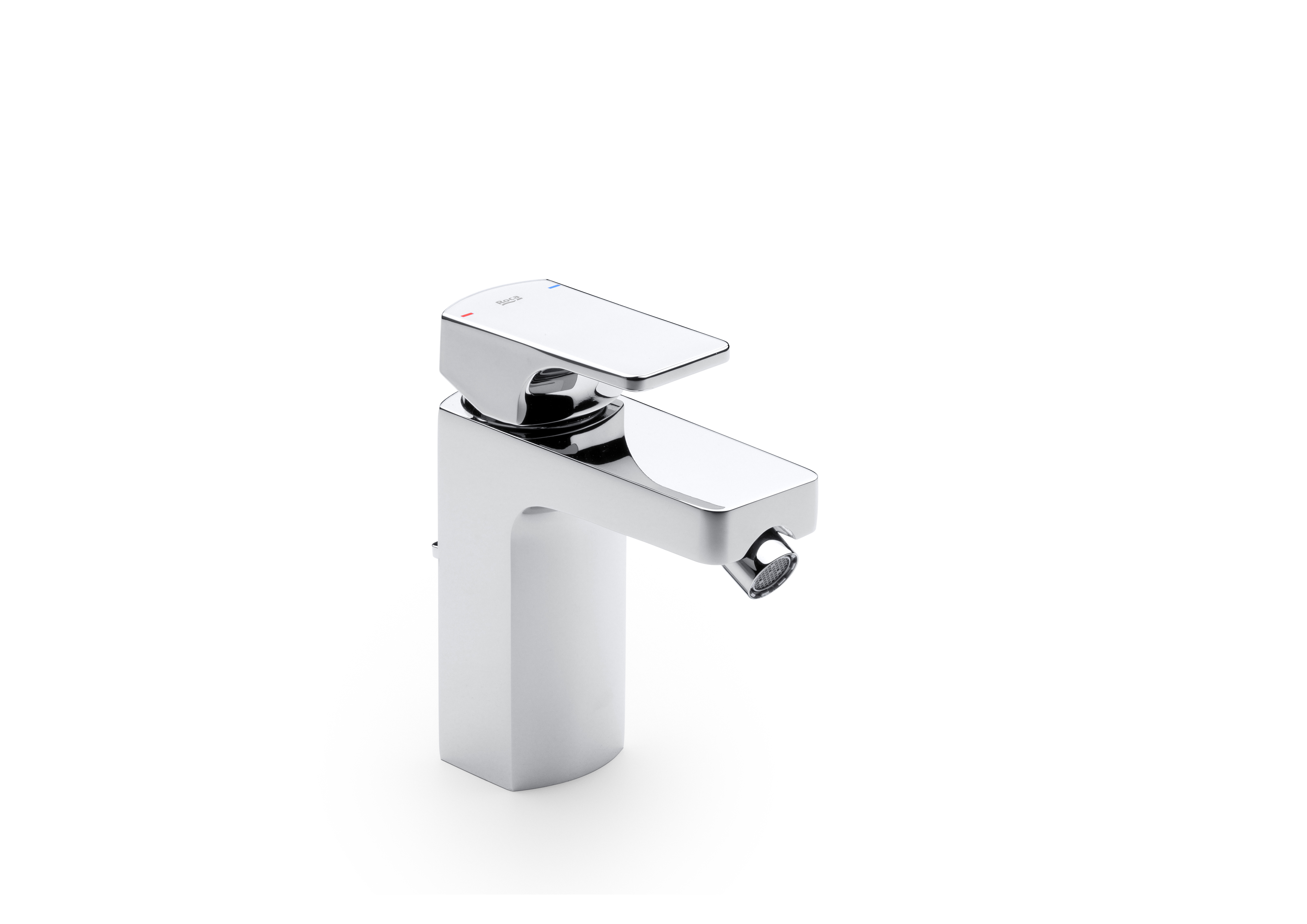 L90 mitigeur bidet monotrou à jet mobile avec vidage auto
