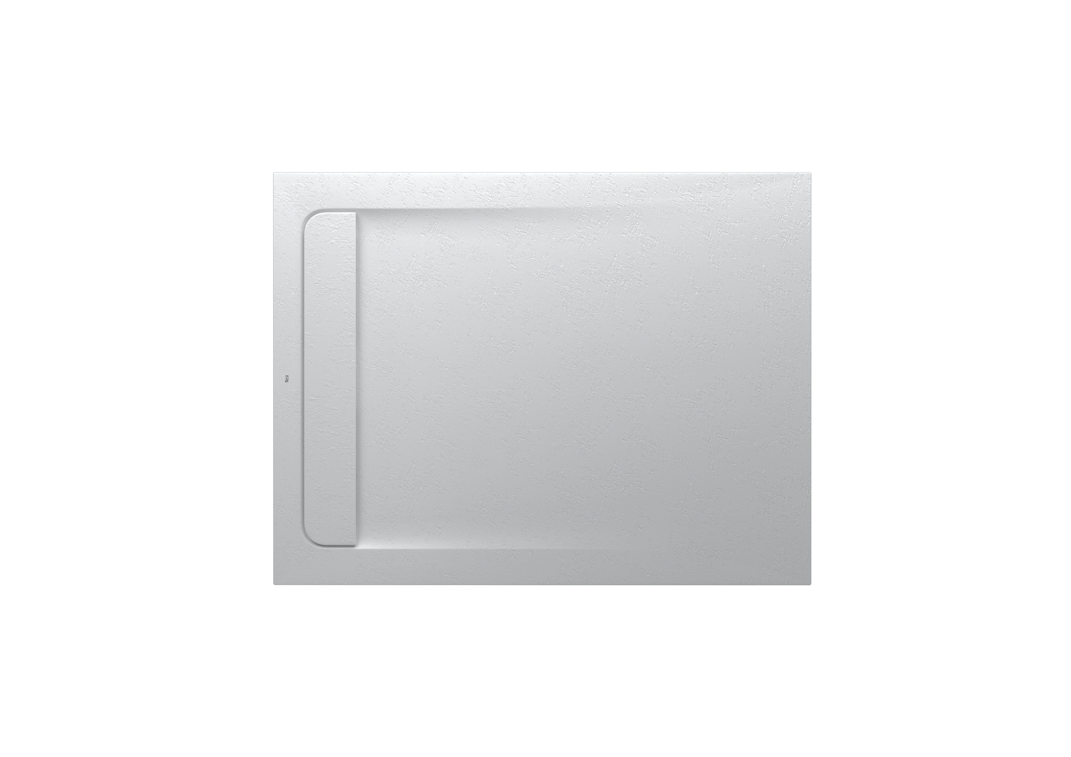 Aquos receveur en stonex avec vidage haut débit 1200x900 perle