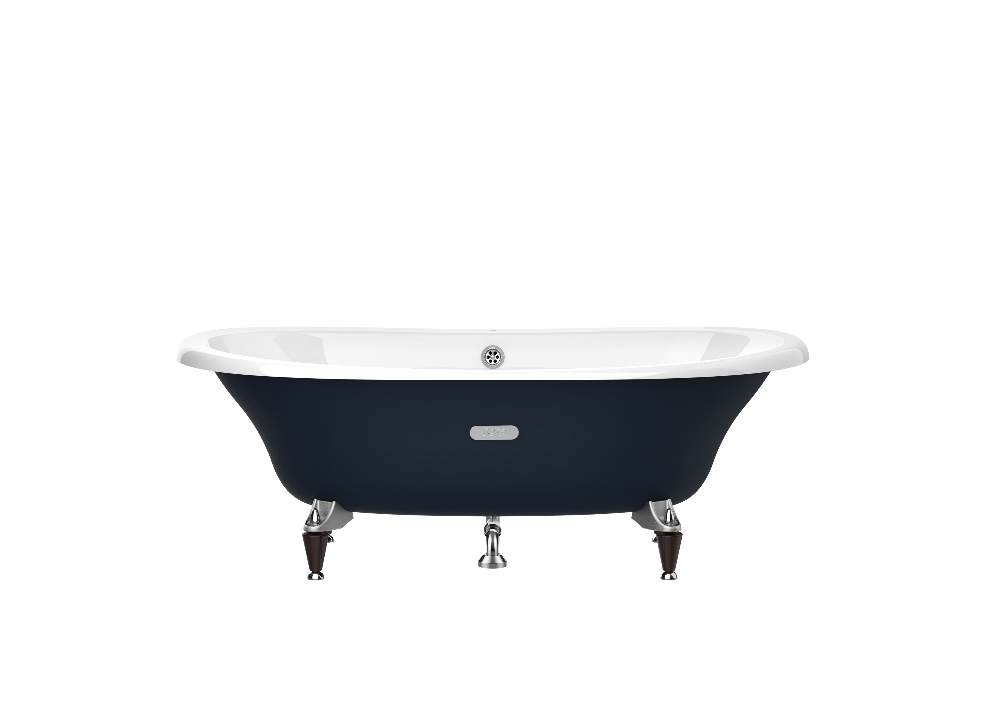 Newcast cuve seule 170 x 85 ext bleu marine sans pied blanc