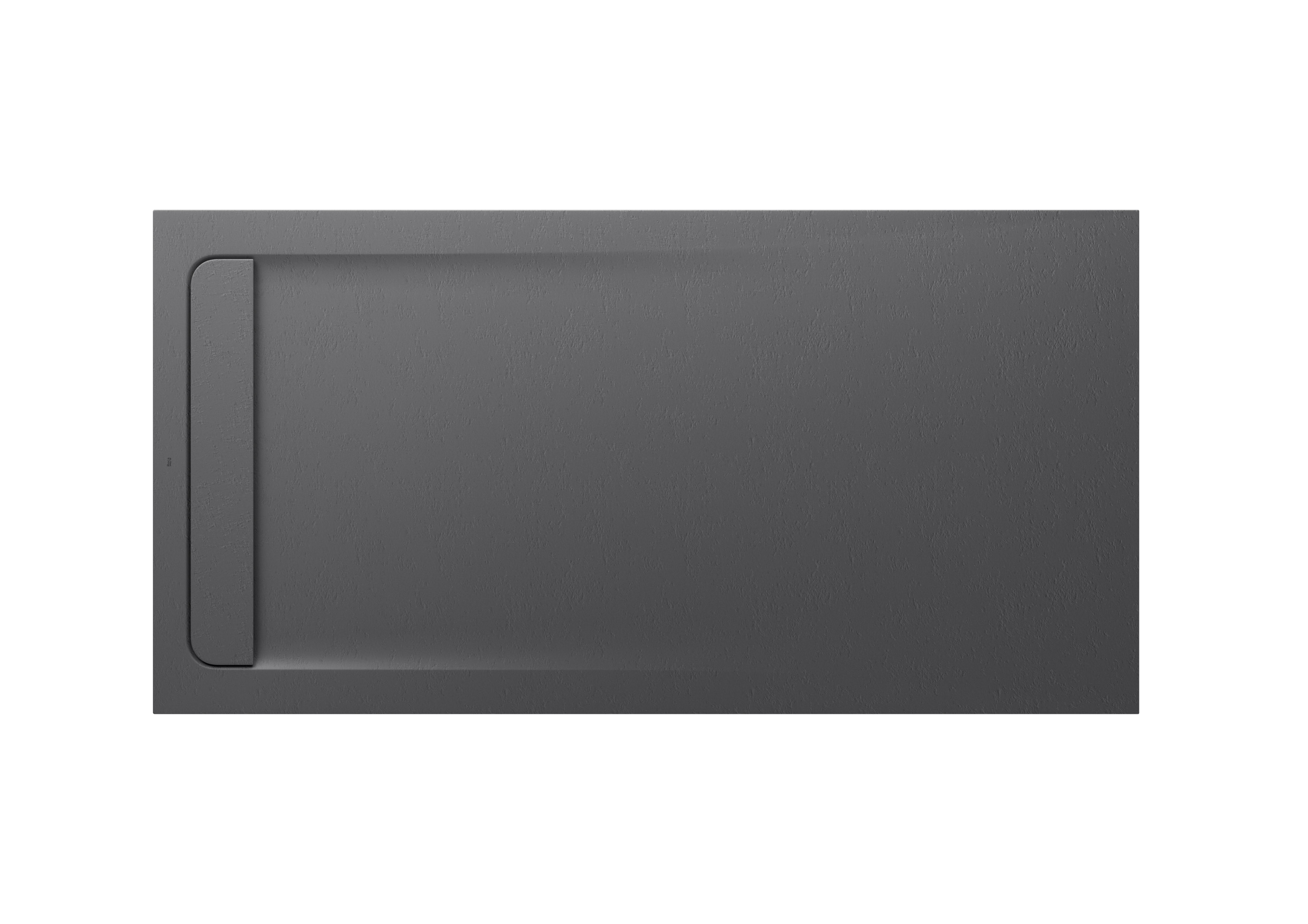 Aquos receveur en stonex avec vidage haut débit 1800x900 gris ardoise